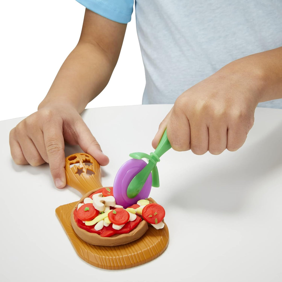 Play-Doh Kitchen Creations Pizza Oven Playset - 6 Colors & 8 Tools for Kids 3+