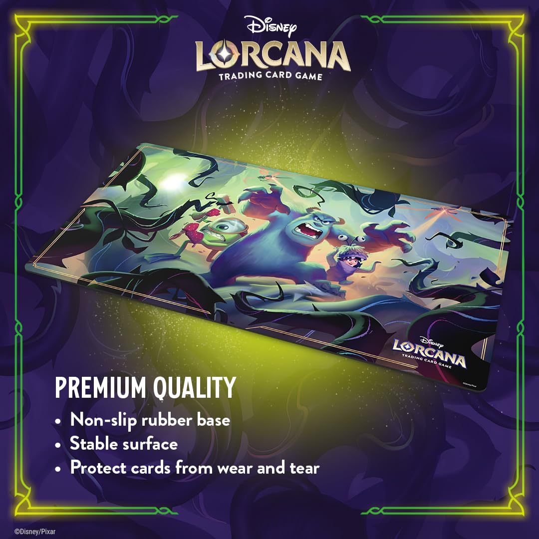 Ravensburger Disney Lorcana TCG Playmat - Monsters Inc | Non-Slip Rubber Base | 61 x 34.3 cm 5