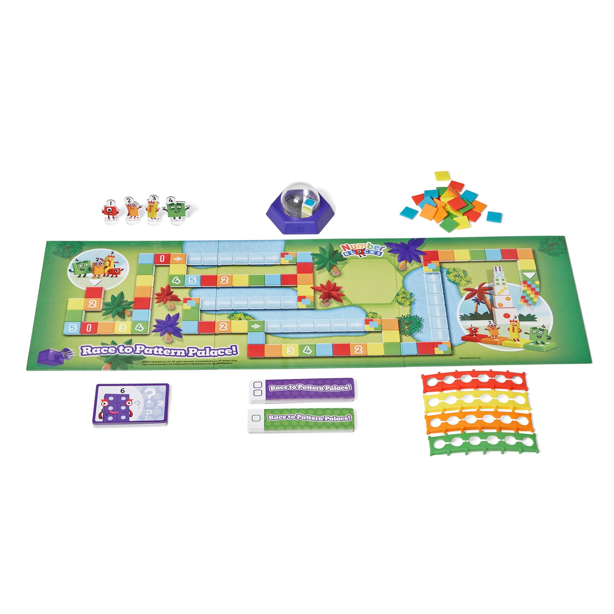 Learning Resources Numberblocks Race to Pattern Palace Board Game | Ages 3+ | 2-4 Players 6