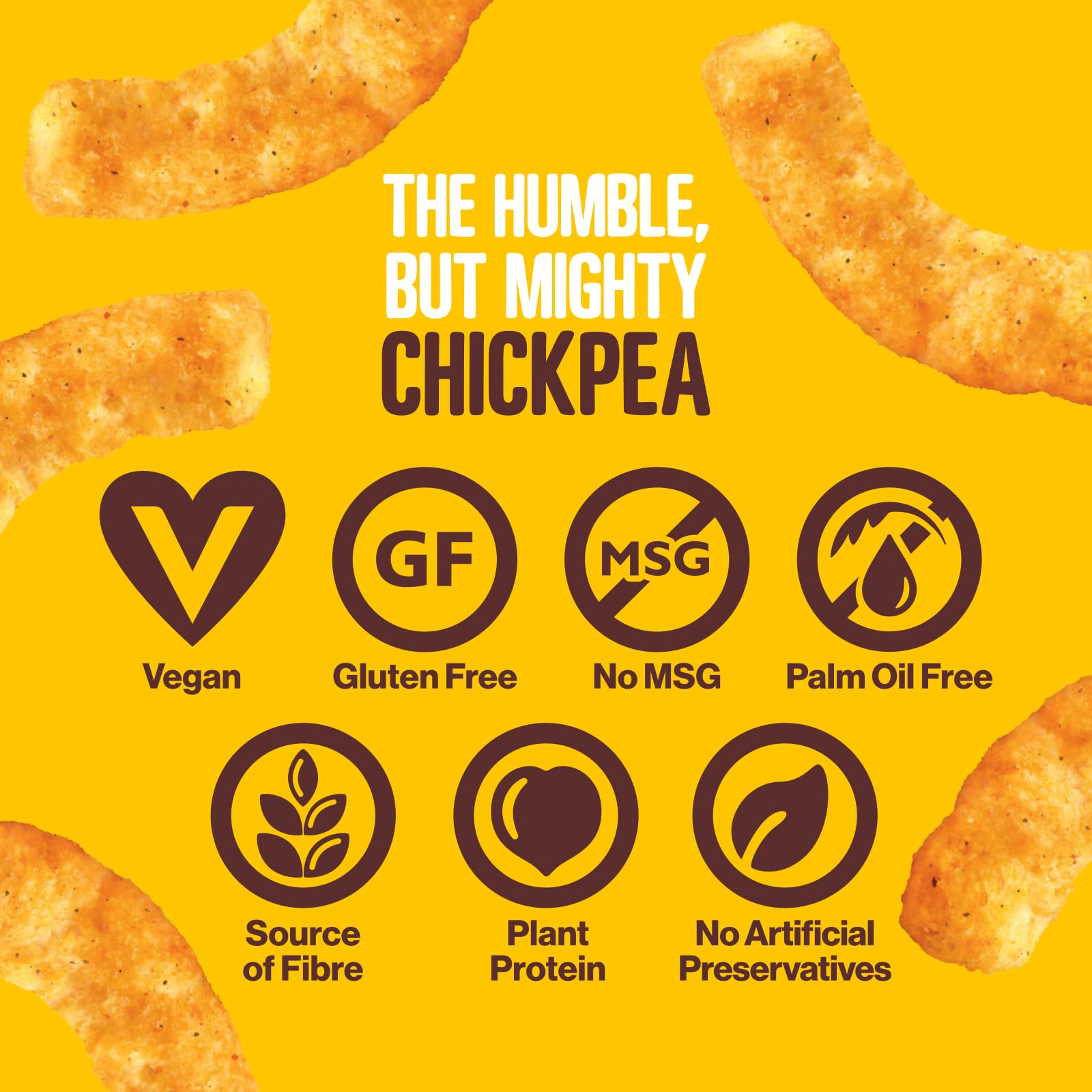 Hippeas Variety Pack Chickpea Puffs - 6 x 78g Sharing Bags | Vegan, Gluten-Free Snacks 3