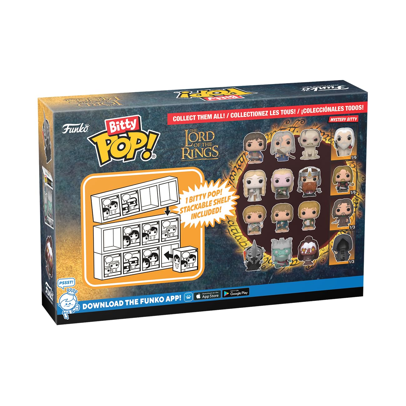 Funko Bitty Pop! Lord of the Rings - Samwise 4PK with Mystery Mini Figure 12