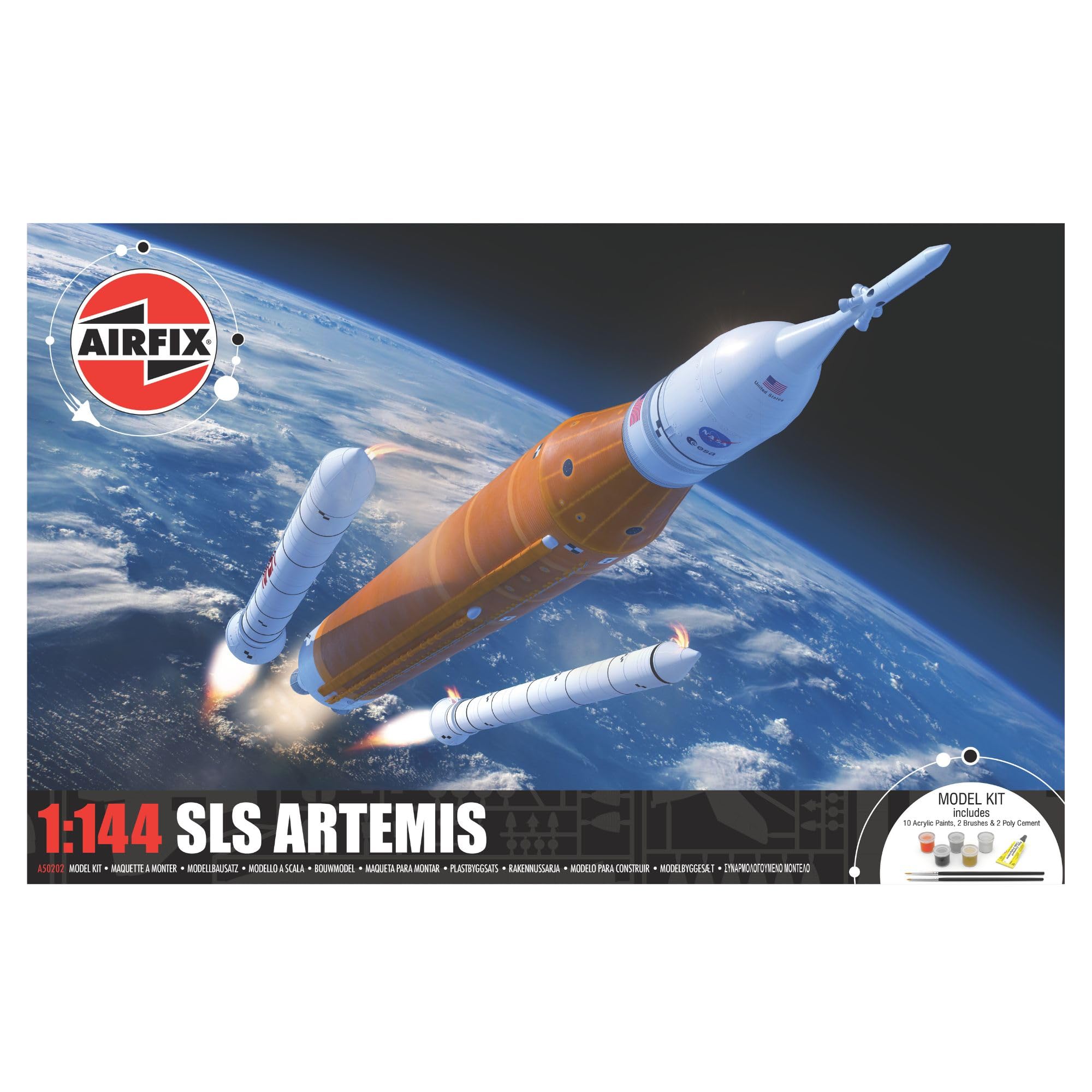 Airfix SLS Artemis Gift Set A50202 - Plastic Model Kit for Adults & Kids