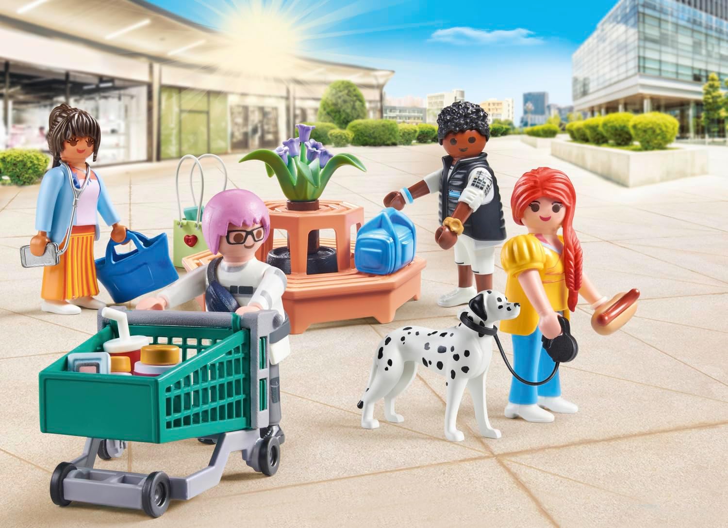 Playmobil MyFigures Shopping Playset - 80-Piece Fashion Fun for Ages 5+ 5