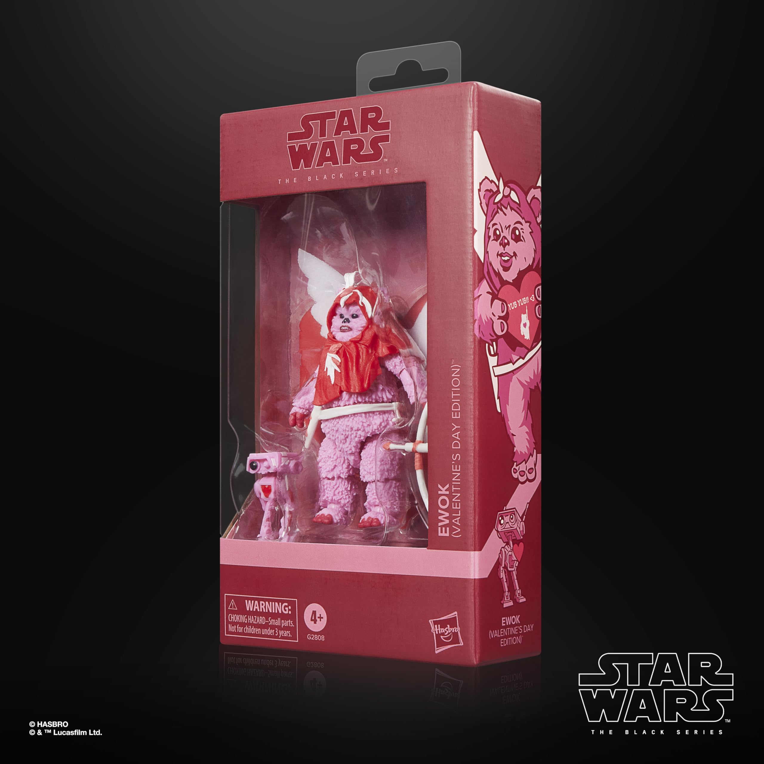Star Wars The Black Series Ewok Valentine’s Day Edition Action Figure | 6-inch Scale | Hasbro 8