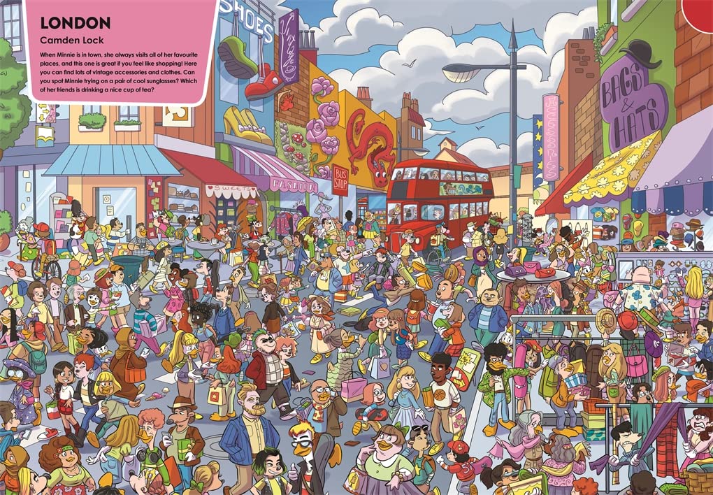 Studio Press Where's Minnie? Hidden Picture Activity Book for Ages 3-8 | 40 Pages | English 3