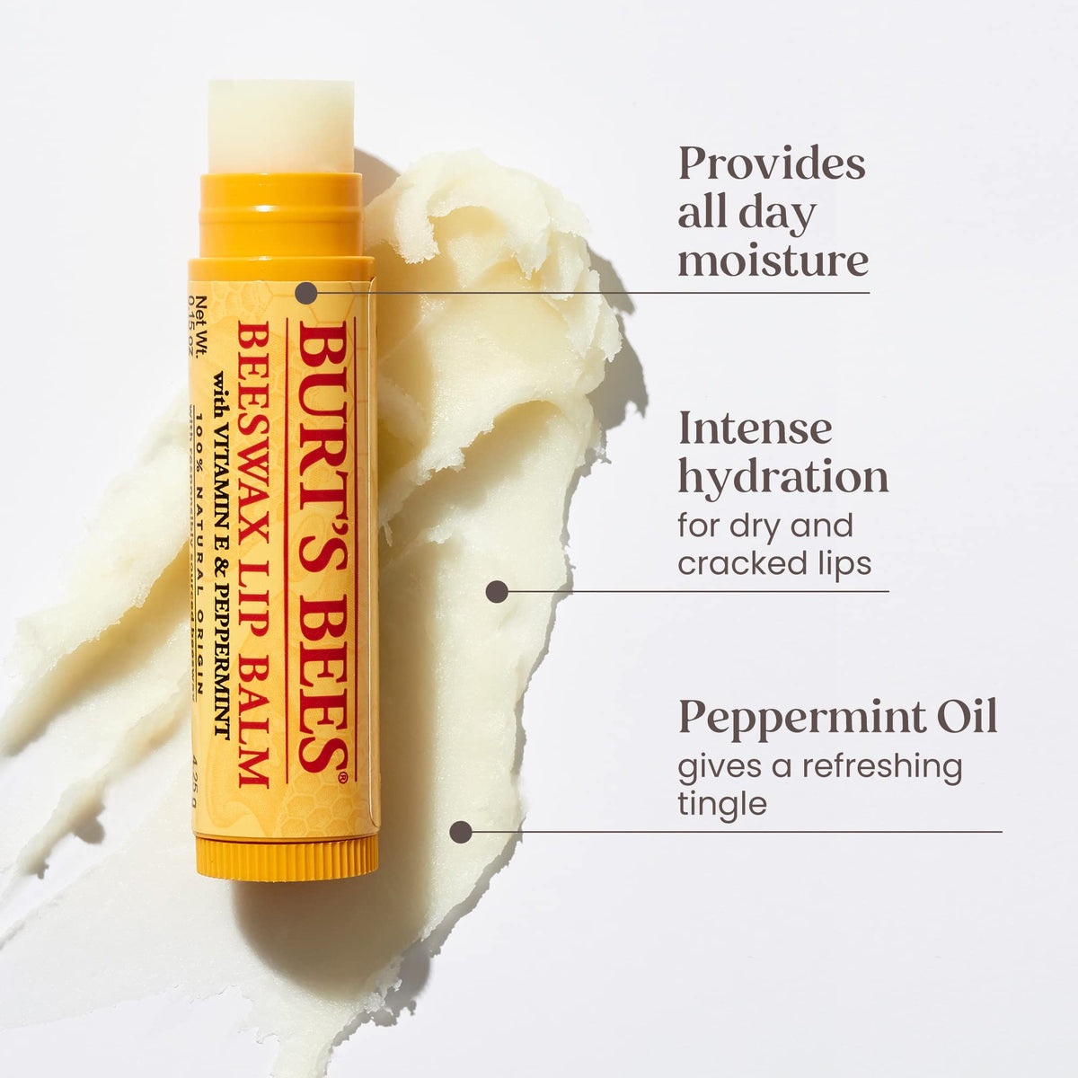 Burt's Bees Lip Balm Jar Moisturising Gift Set - 3 Count 3