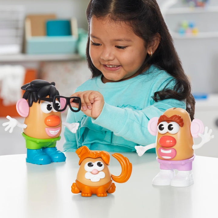 Potato Head Super Spud Toy Set - 42-Piece Family Playset with Storage Container