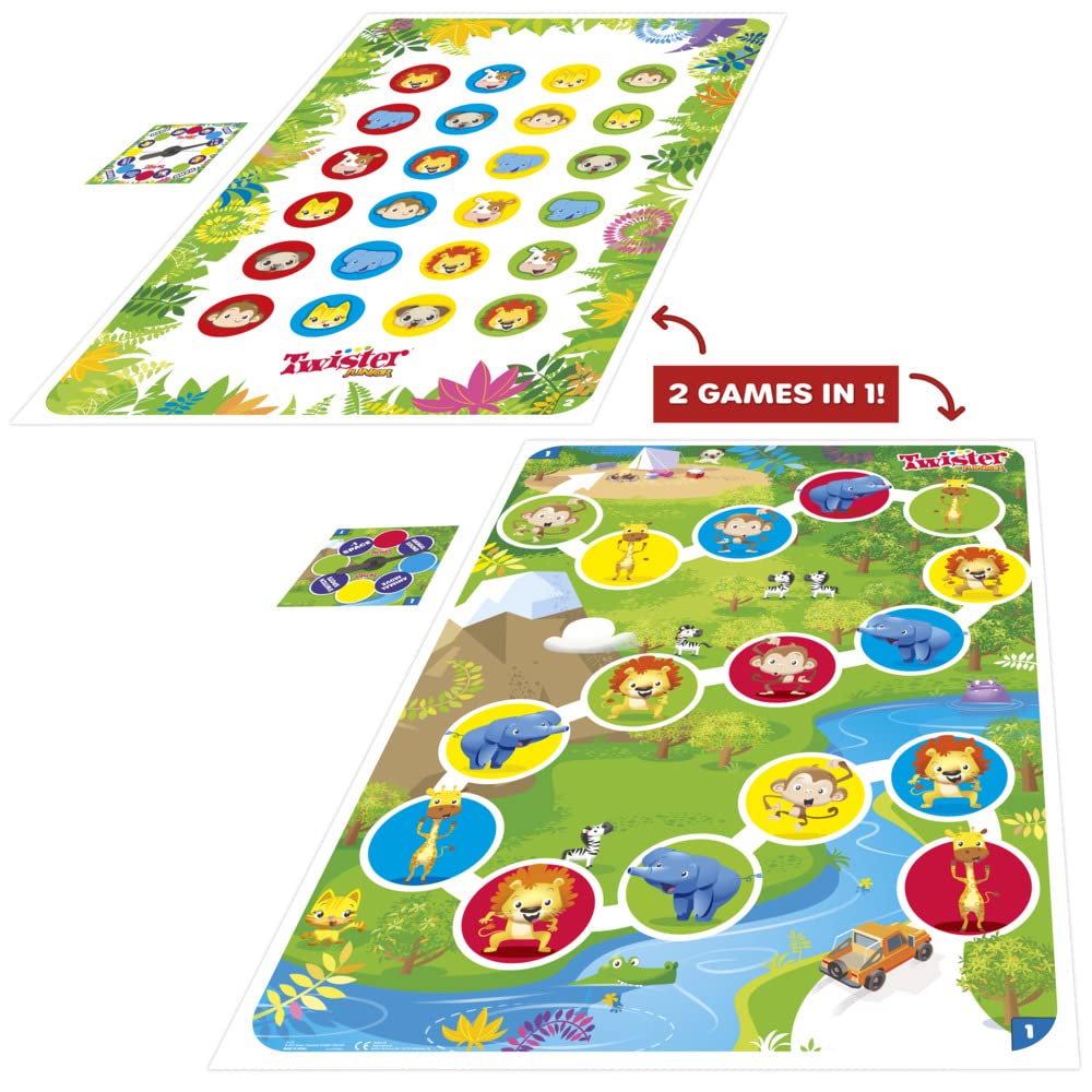 Hasbro Gaming Twister Junior Classic Party Game for Kids 3+ 6