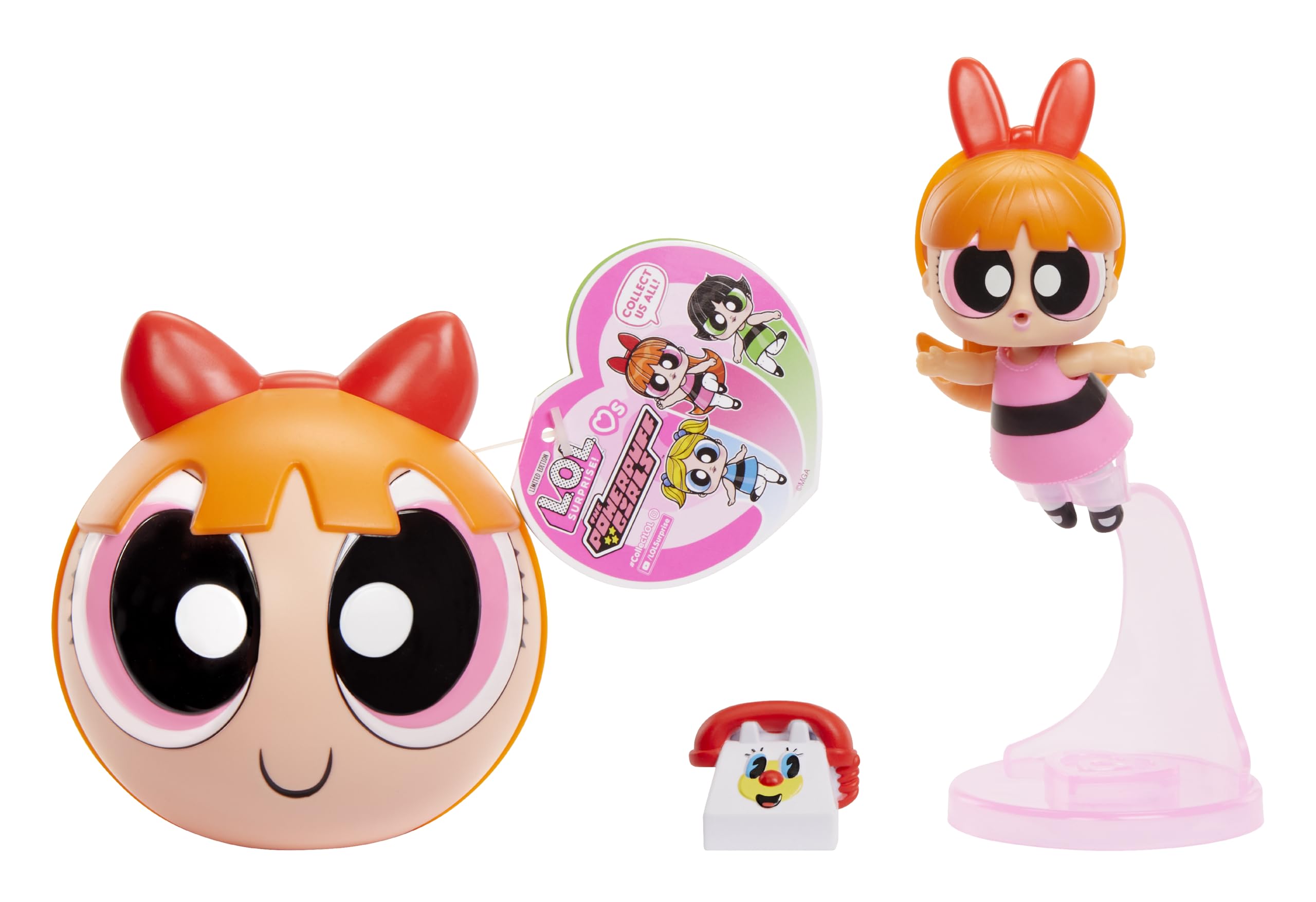 L.O.L. Surprise! Loves The Powerpuff Girls Tots Doll - Poseable, Collect All 3 | 3.9 in