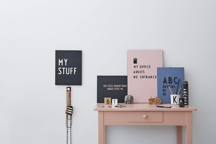 Design Letters - Numbers & Letters Set for Pegboard | Scandinavian Home Decor Icons
