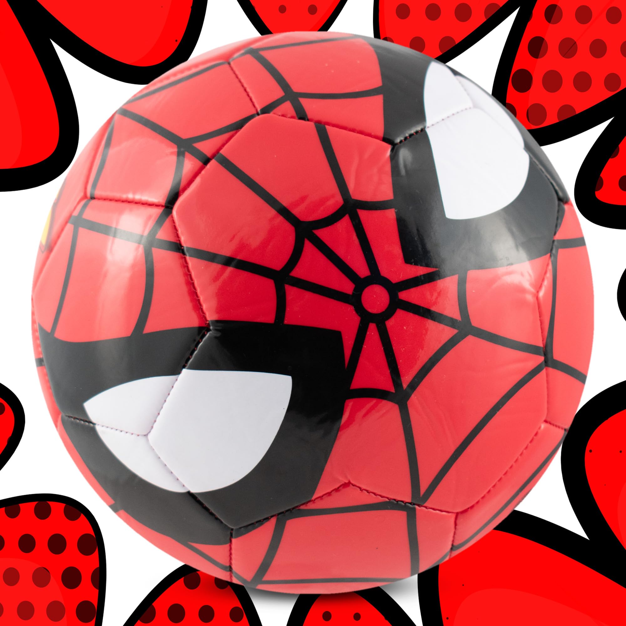 Hy-Pro Spiderman Size 5 Football - Marvel Design | Outdoor Play & Practice | PVC 5