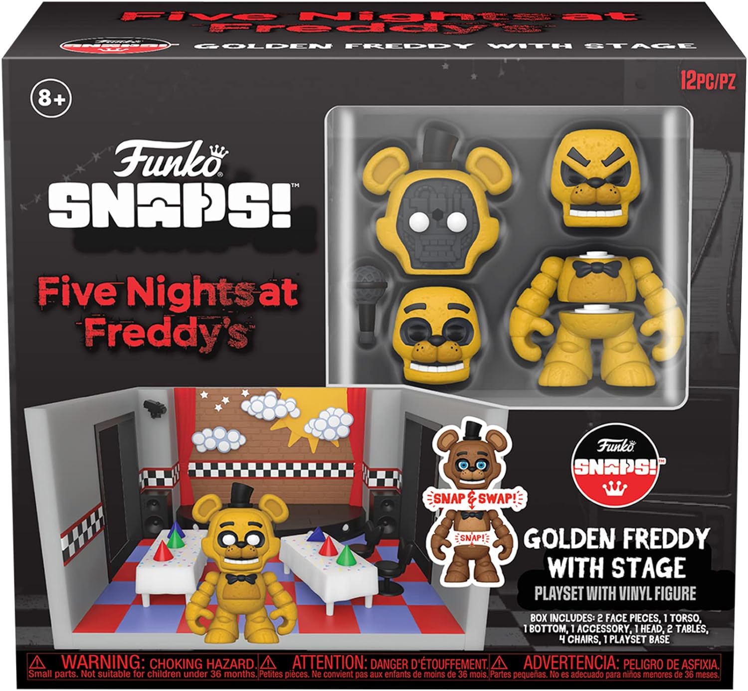 Funko Five Nights at Freddy's Snap: Playset - Stage with Freddy Fazbear 1