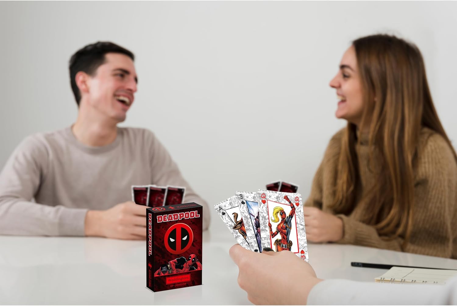 Waddingtons Number 1 Deadpool Playing Card Game – 54-Card Deck with Lady Deadpool, Kidpool & Dogpool 2