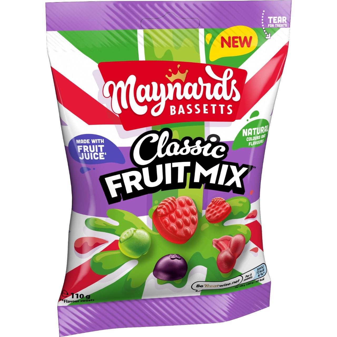 Maynards Bassetts Classic Fruit Mix Sweets – Kaubonbons mit Fruchtgeschmack 4