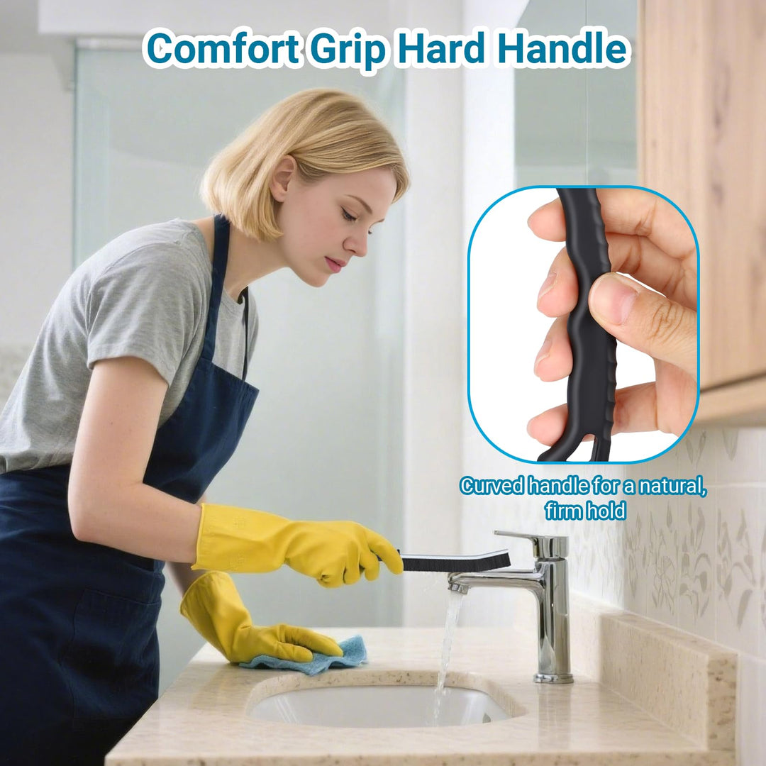 Alyvisun - 3 Pack Crevice Cleaning Brush for Hard-to-Reach Spaces