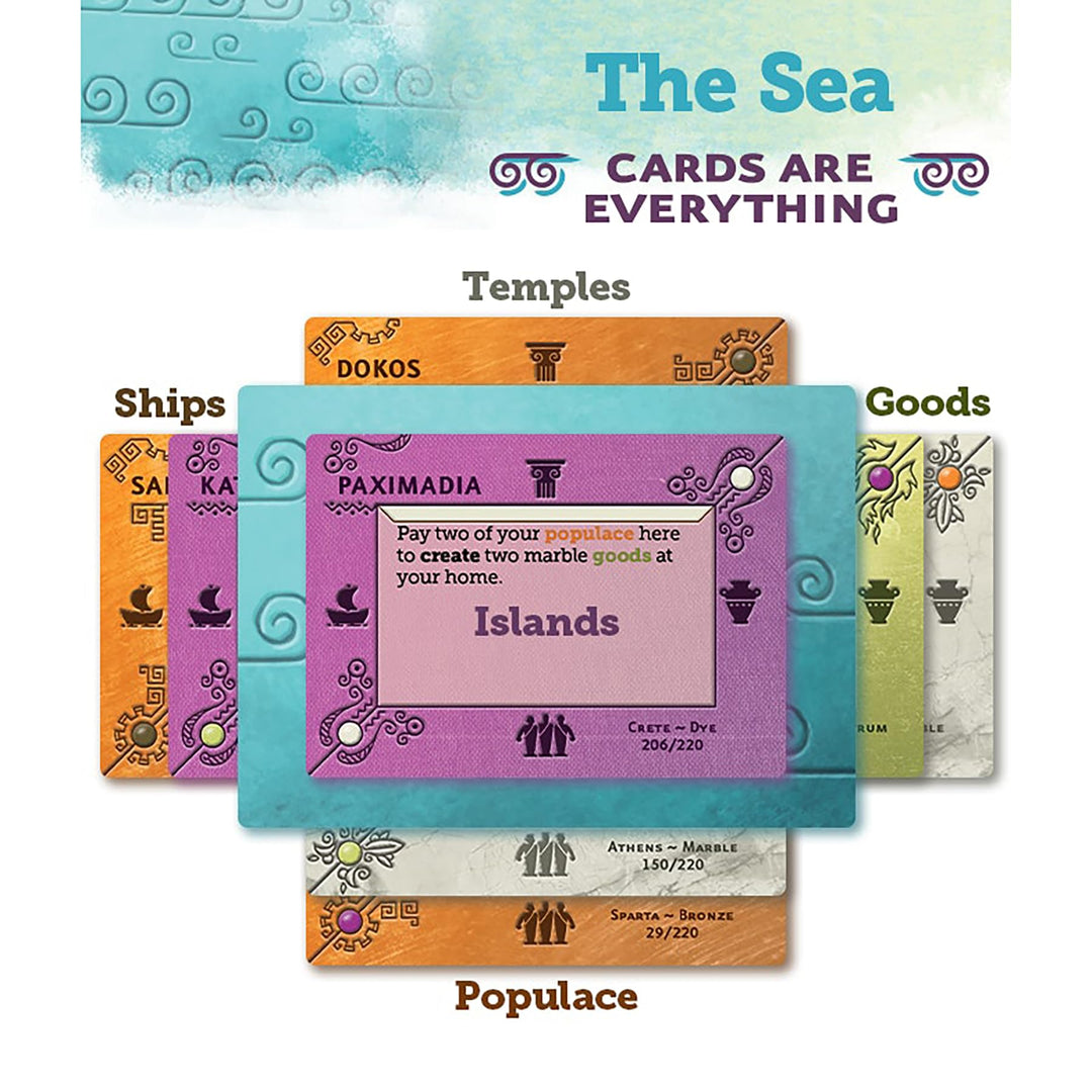Asmadi Games Aegean Sea Strategy Card Game
