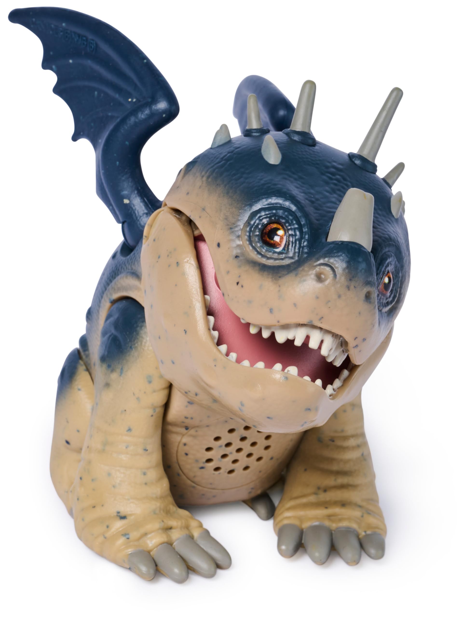 DreamWorks Dragons Roaring Minis Gronckle Interactive Action Figure - 25+ Sounds, Ages 4+ 9