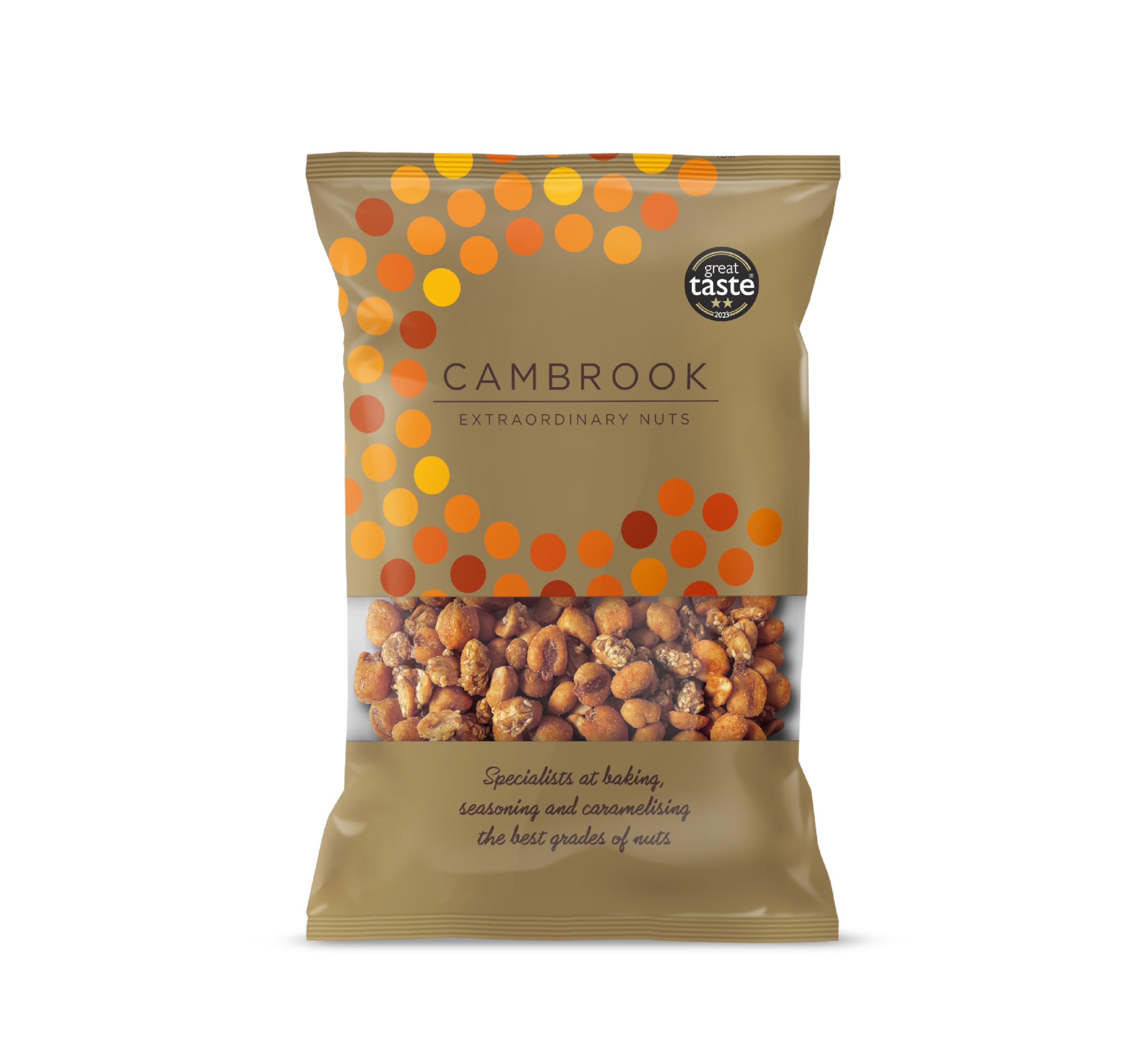 C Cambrook Extraordinary Nuts Mix 23 - Spicy & Caramelised Mixed Nuts with Giant Chilli Corn | 1kg 1