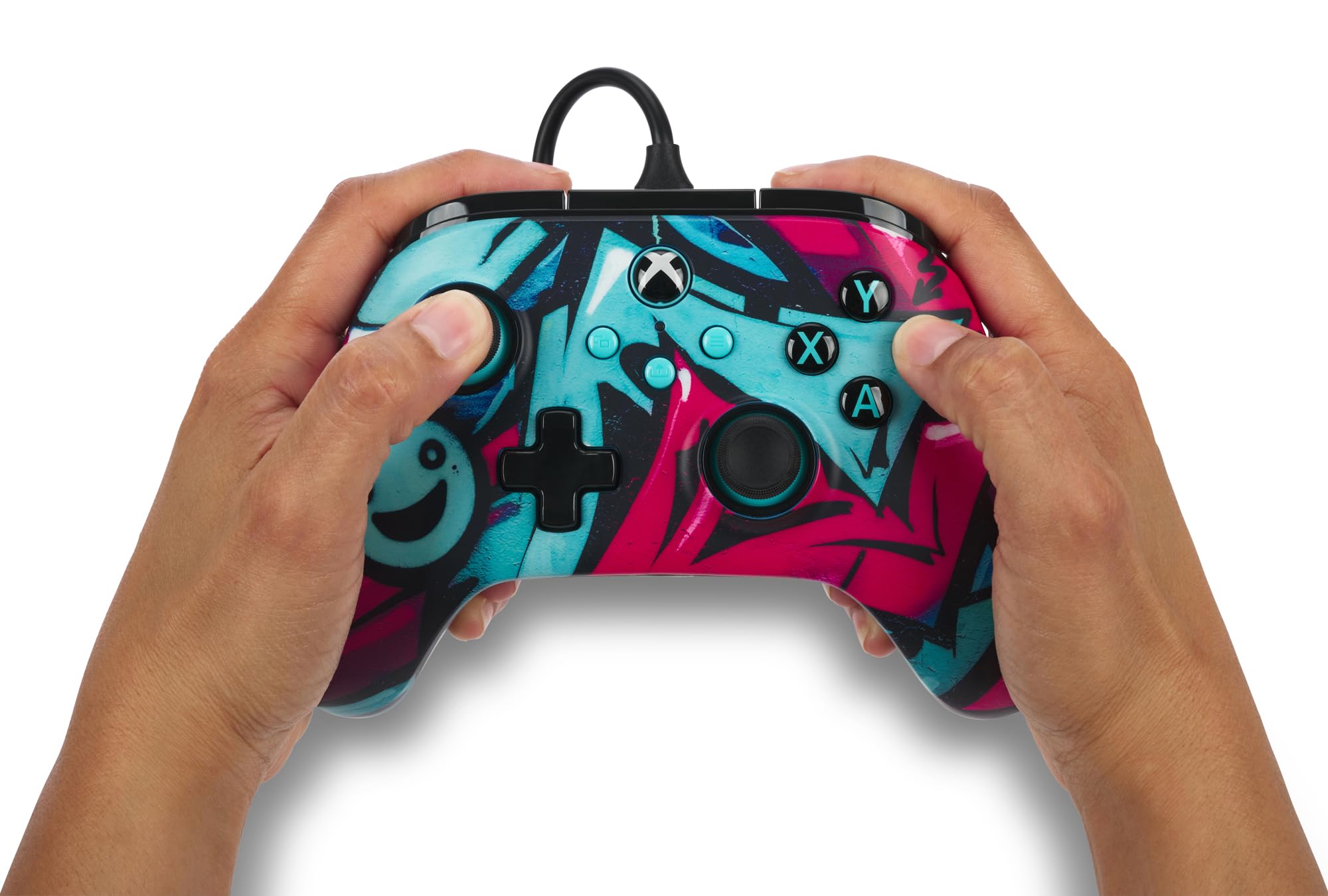 PowerA Advantage Wired Controller for Xbox Series X|S - Wild Style Gamepad with Mappable Buttons & 3-Way Trigger Locks 7