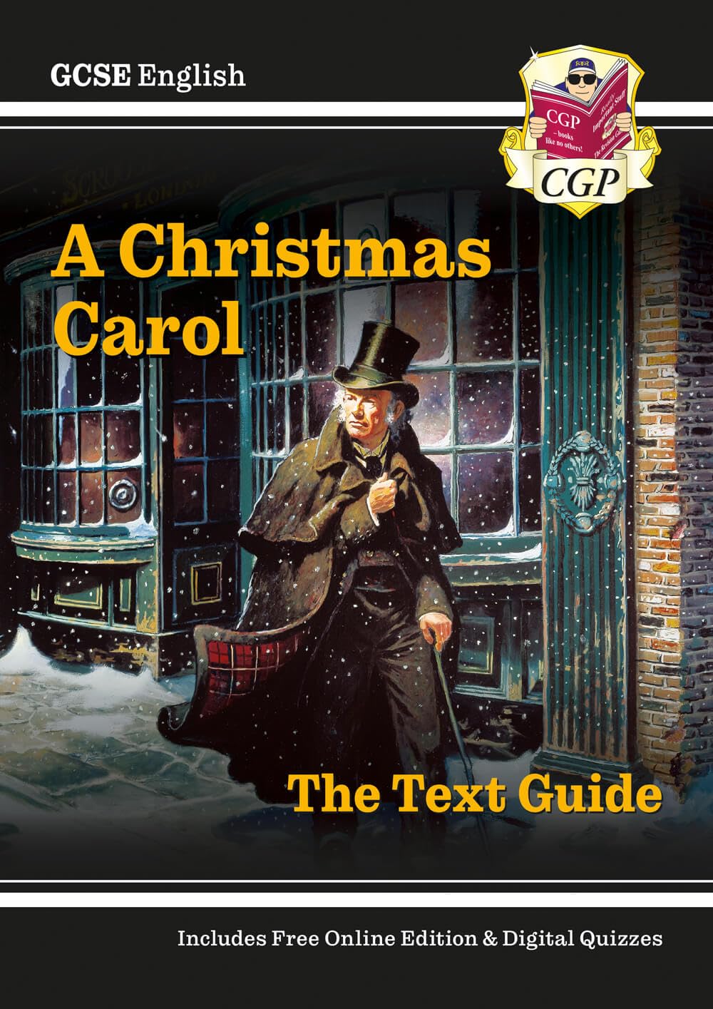 CGP New GCSE English Text Guide - A Christmas Carol | Includes Online Edition & Quizzes | 9-1 Revision
