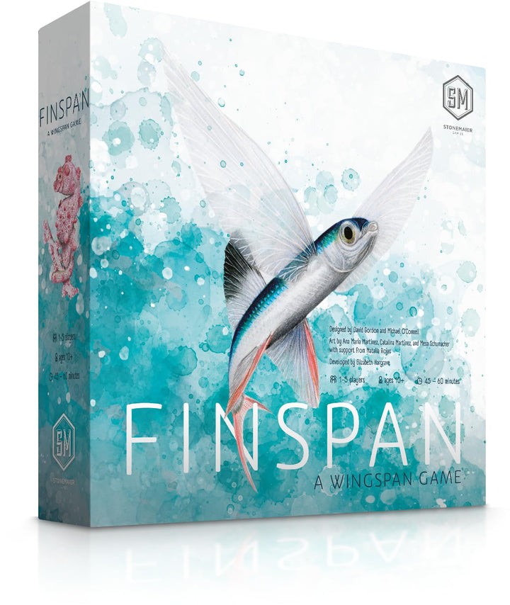 Stonemaier Games Finspan Board Game | Ages 10+ | 1-5 Players | 45-60 Minutes