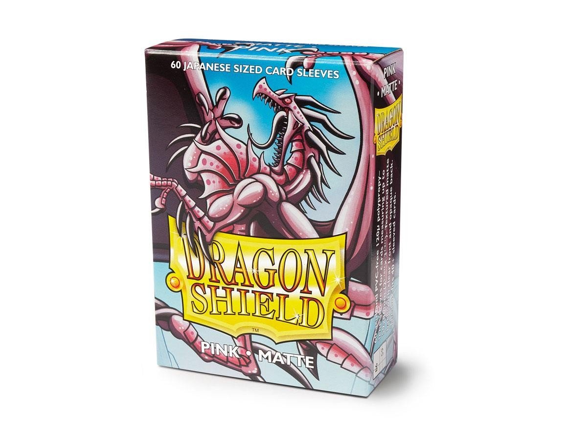 Dragon Shield Kartenhüllen in japanischer Größe – Pink, Mehrfarbig (60er-Pack)