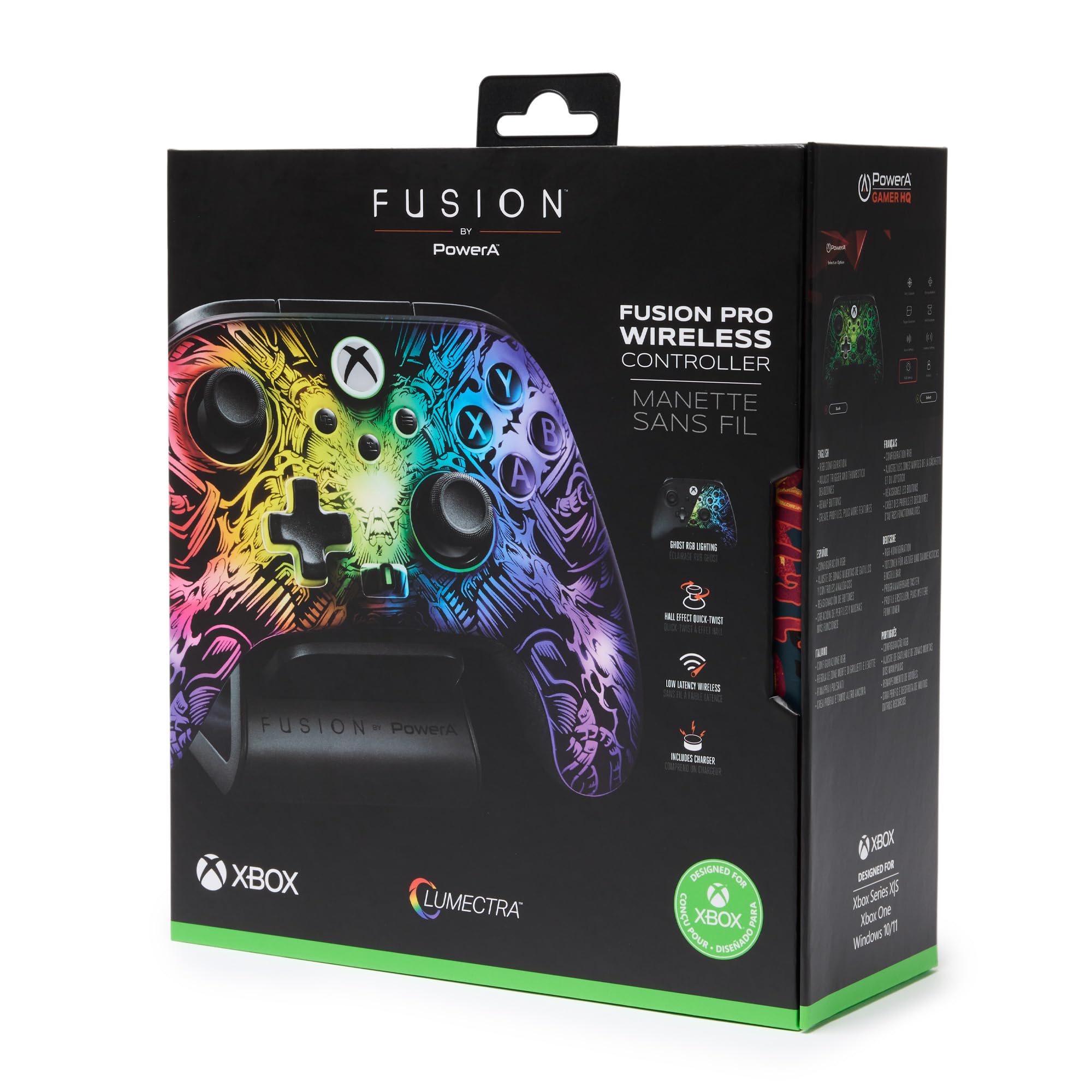 PowerA FUSION Pro Wireless Controller for Xbox Series X|S with Lumectra RGB 5