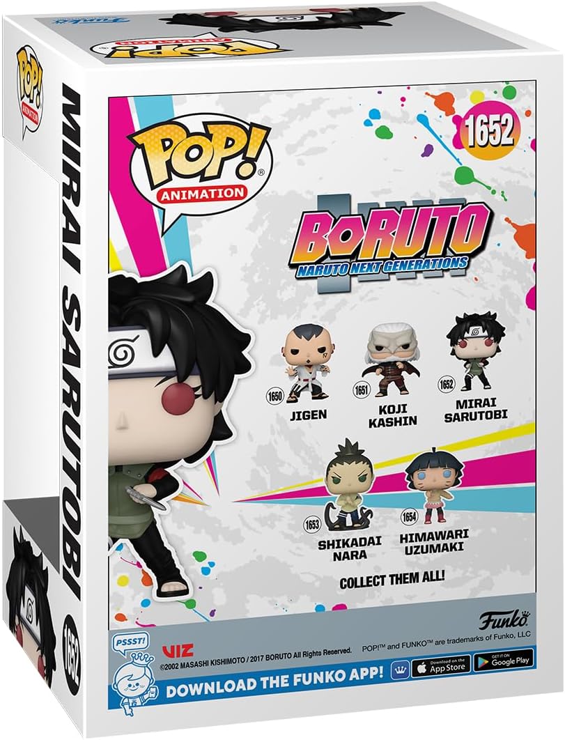 Funko Pop! Animation Boruto: Naruto Next Generations - Mirai Sarutobi Vinyl Figure 4
