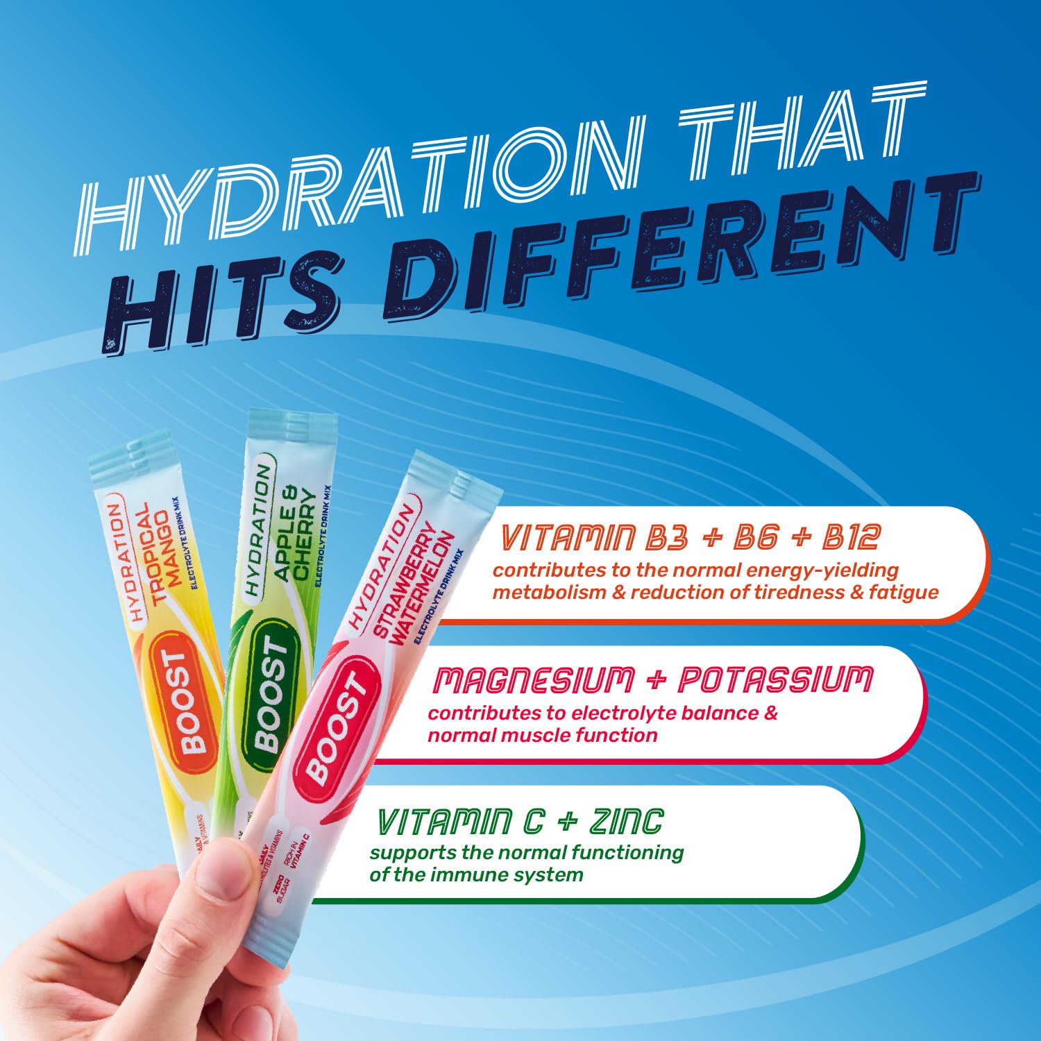 Boost Hydration Electrolytes Powder - Tropical Mango Flavour | 15x Single Serve Sachets 6