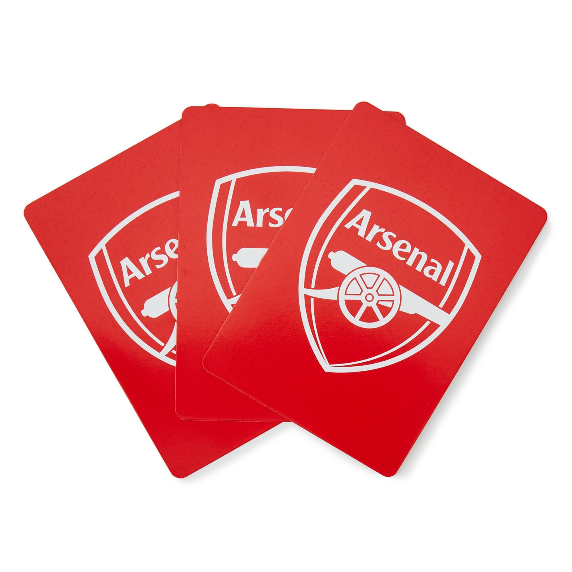 The Gift Scholars Arsenal FC Playing Cards - Officially Licensed Gooners Crest Deck | 52 Cards + 2 Jokers 4