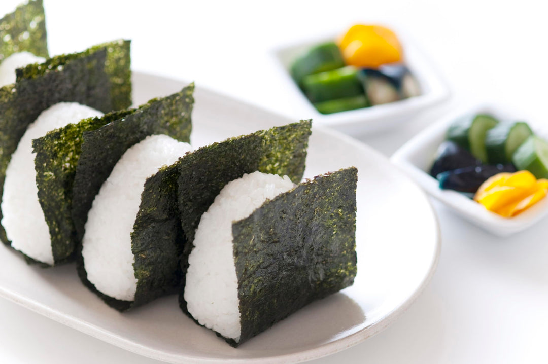 Emma Basic Seaweed Sushi Nori 5 Full Sheets - Young & Fresh, High Protein, High Fibre