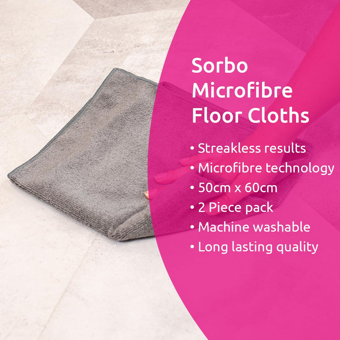 Sorbo - Extra Large Microfibre Cleaning Cloth for Floors, Tiles & Cars