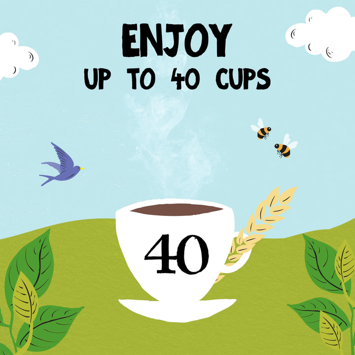 Clipper Organic No Caf Coffee Alternative 100g | Caffeine-Free Barley & Chicory Blend