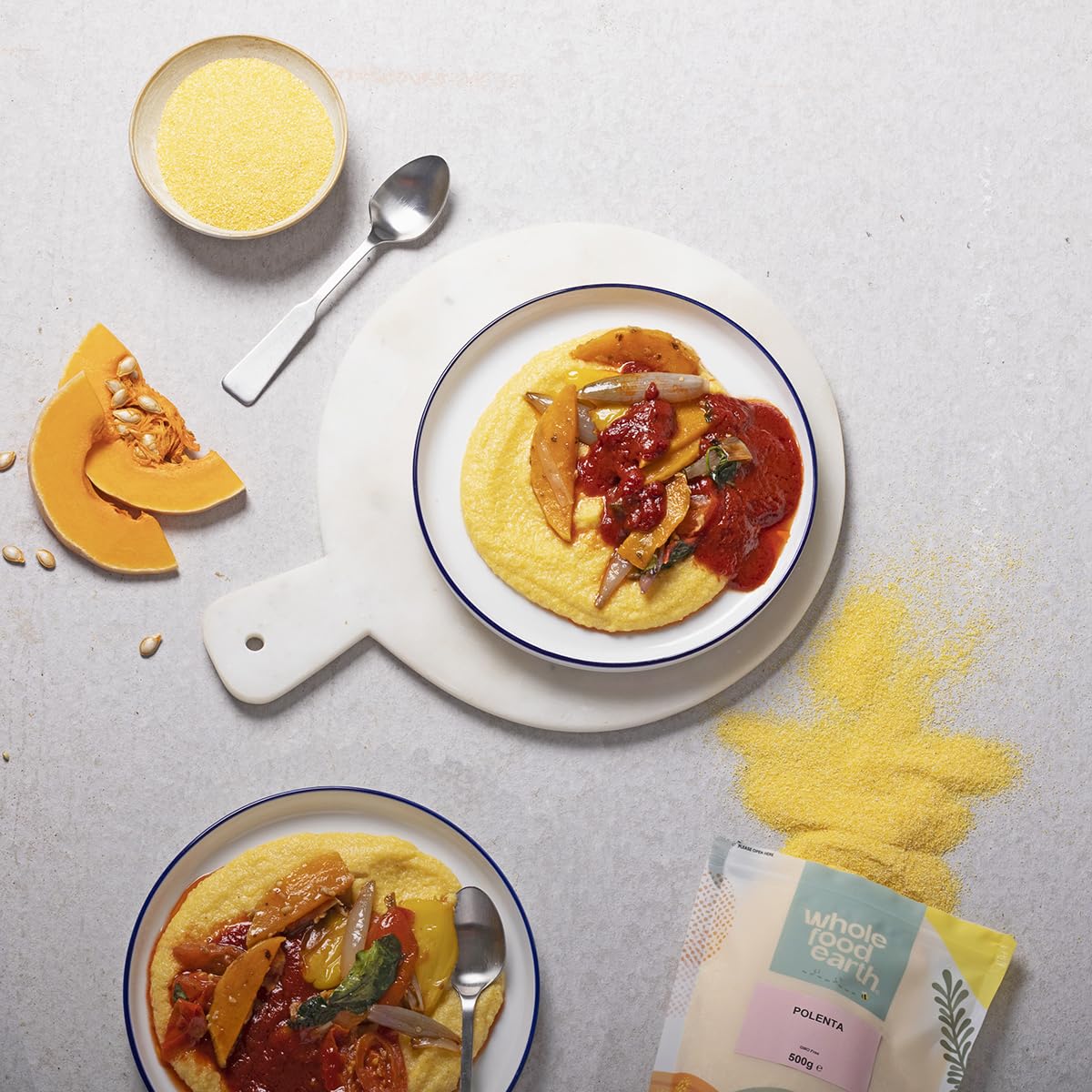 Wholefood Earth Polenta 500g | GMO-Free, Vegan, Recyclable Packaging 8