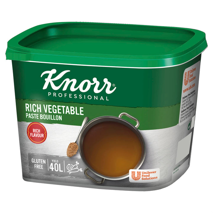 Knorr Gluten Free Rich Vegetable Paste Bouillon, 1kg