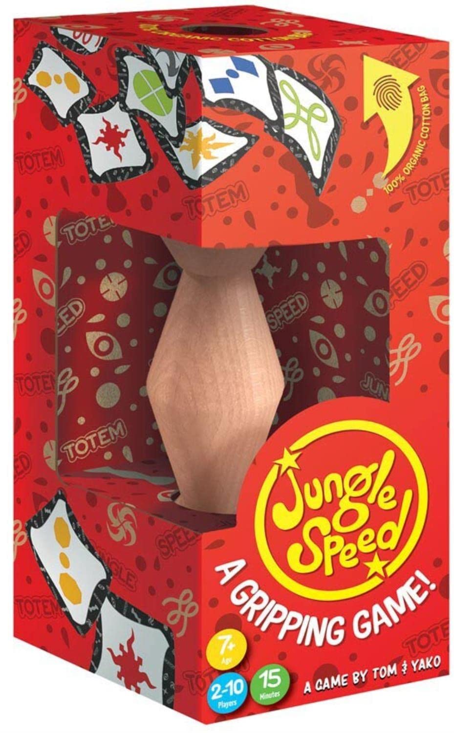 Zygomatic Jungle Speed Eco Box Card Game | Ages 7+ | 2-10 Players | 15 Min Playtime 1