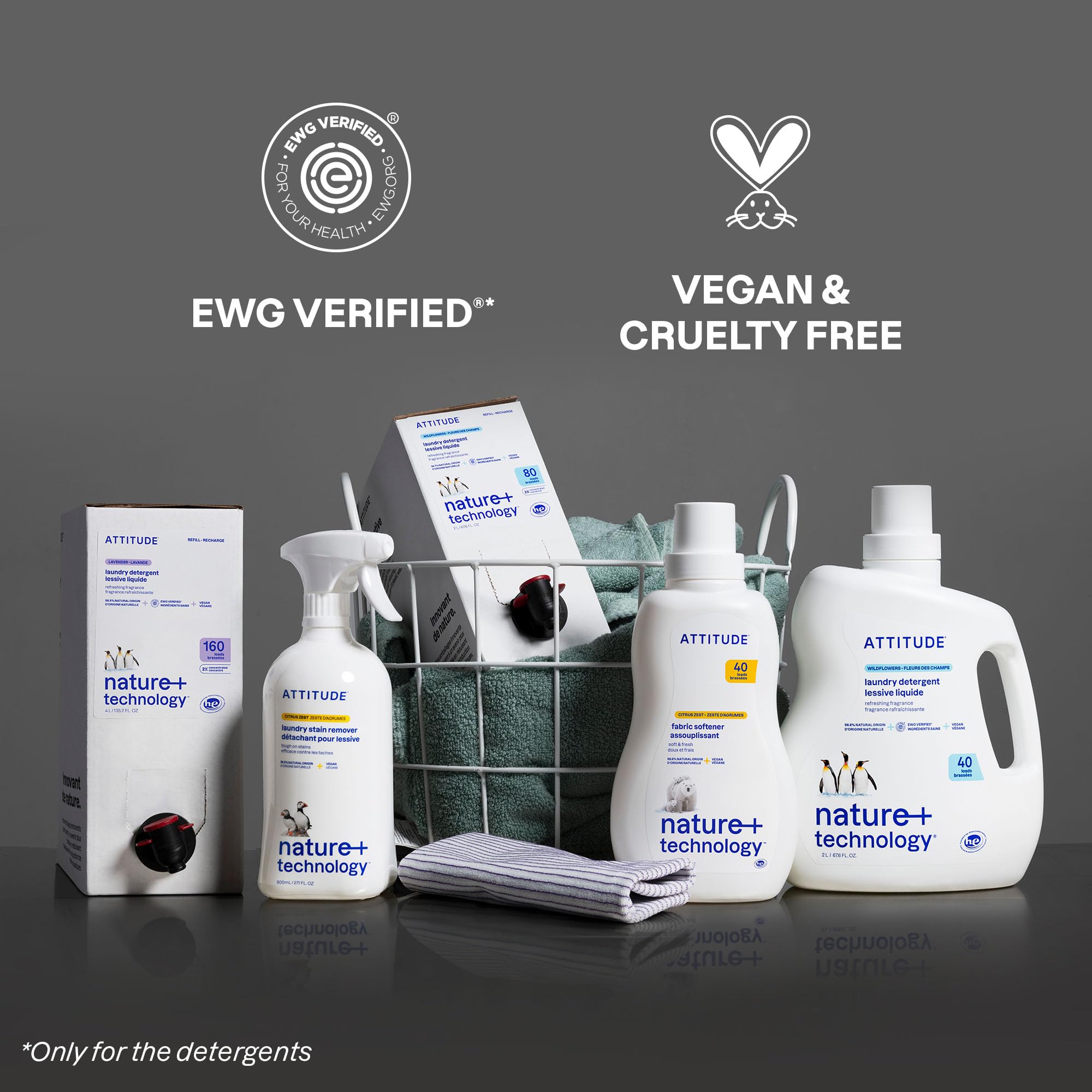 ATTITUDE - Wildflowers Liquid Laundry Detergent, EWG Verified, HE Compatible, Plant-Based 4