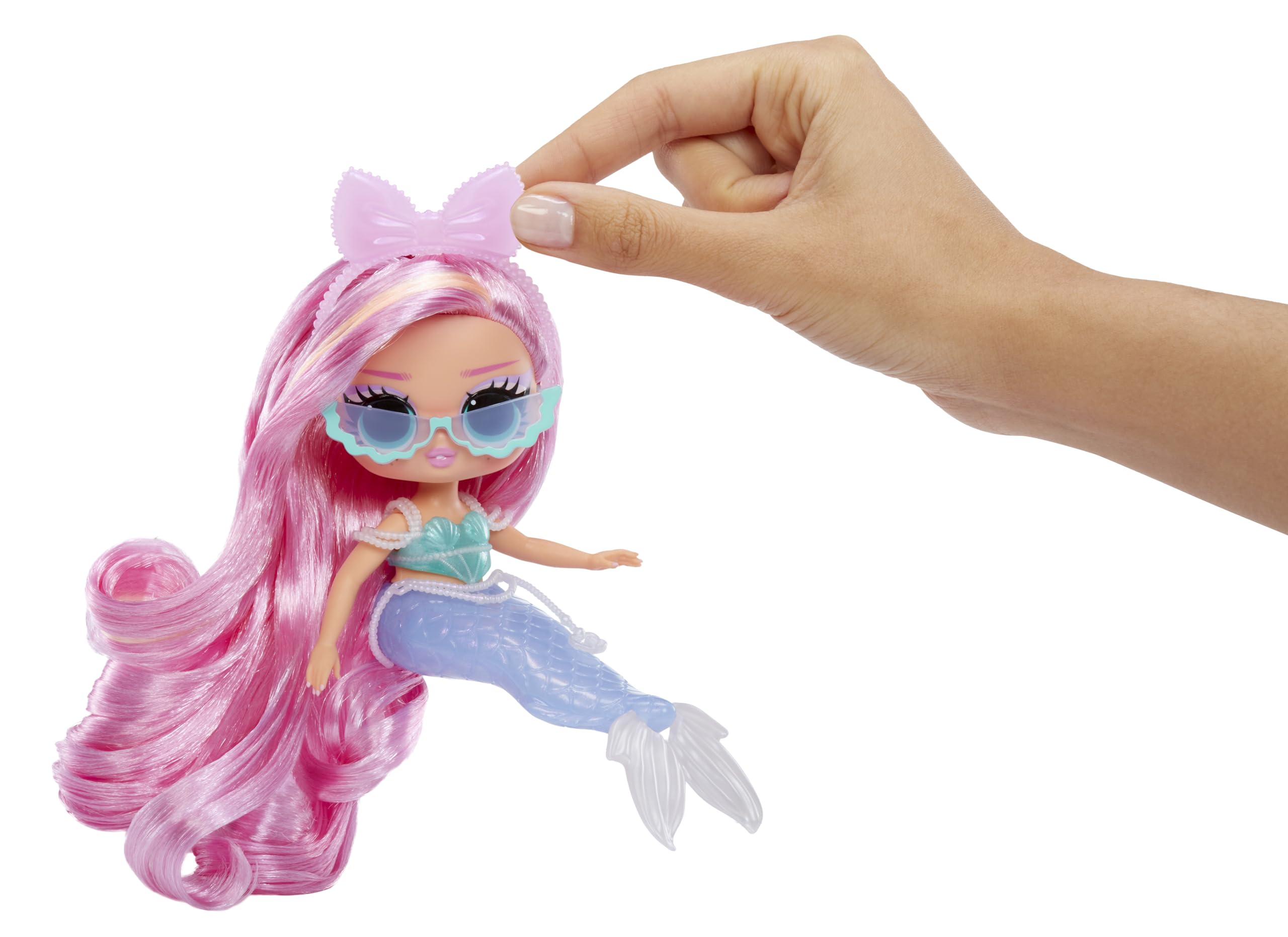 LOL Surprise! Tweens Mermaid Lola Waves – Modepuppe mit farbwechselndem Schwanz, beweglicher Flosse und Zubehör 3