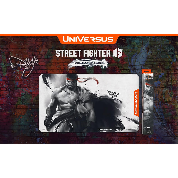 UniVersus Street Fighter 6 Challenger Series Playmat - Ry - 24 x 14 NeoPro