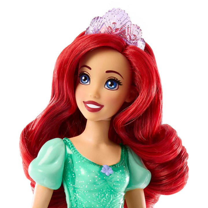 Mattel Disney Princess Ariel Posable Fashion Doll with Sparkling Outfit & Accessories, HLW10