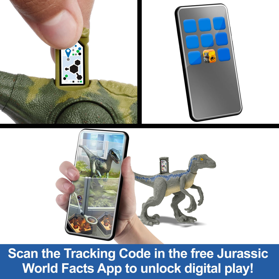 Jurassic World Hunt N' Chomp Tyrannosaurus Rex Dinosaurier-Spielzeugfigur mit Sound