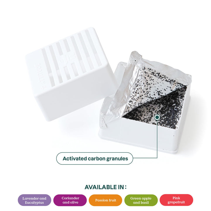 ATTITUDE - Odor Eliminator with Activated Carbon Plant-Based Air Purifier Lavender & Eucalyptus