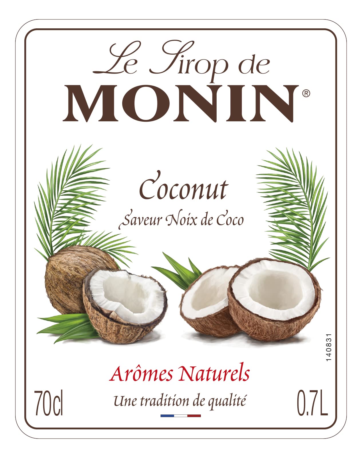 MONIN Premium Kokosnusssirup 700 ml – Vegan, allergenfrei, natürliches Aroma für Kaffee, Cocktails &amp; Mocktails 6