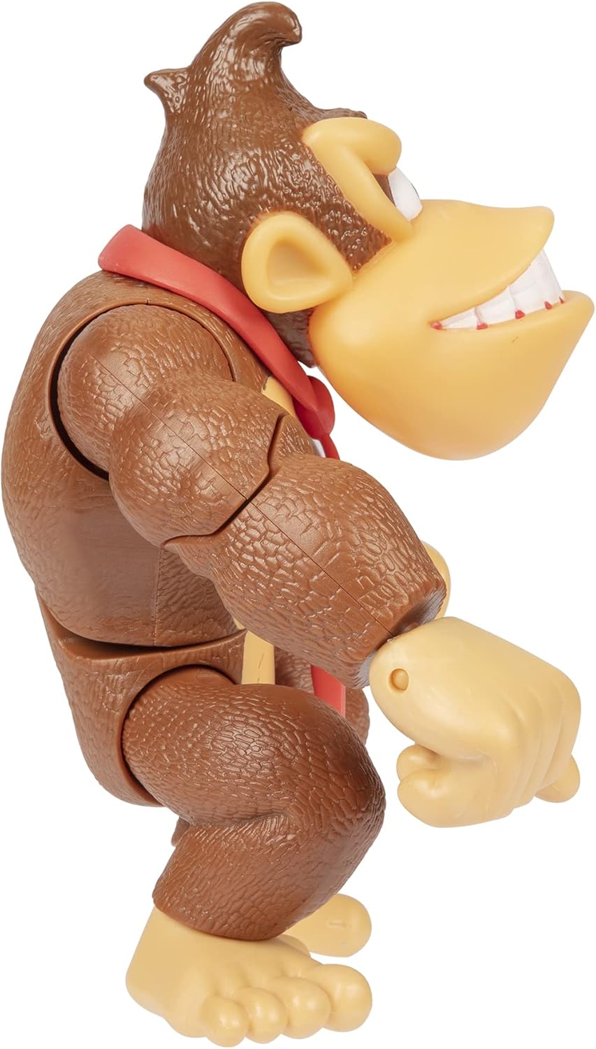 Nintendo Super Mario 6" Donkey Kong Action Figure with 10-Point Articulation 9
