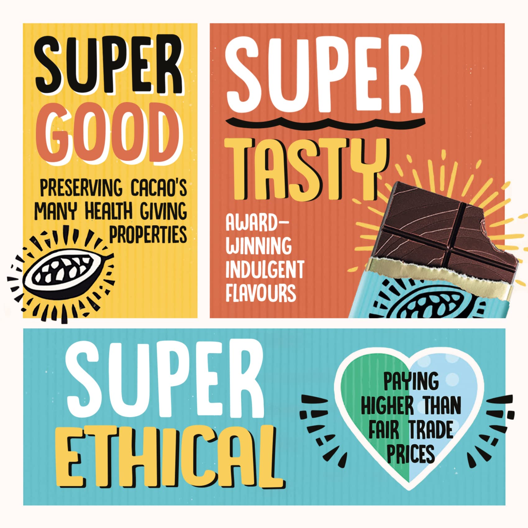 Ombar Coco M"lk 55% Cacao Vegan Chocolate Bar (70g x 10) - Organic Dairy-Free Treat 4