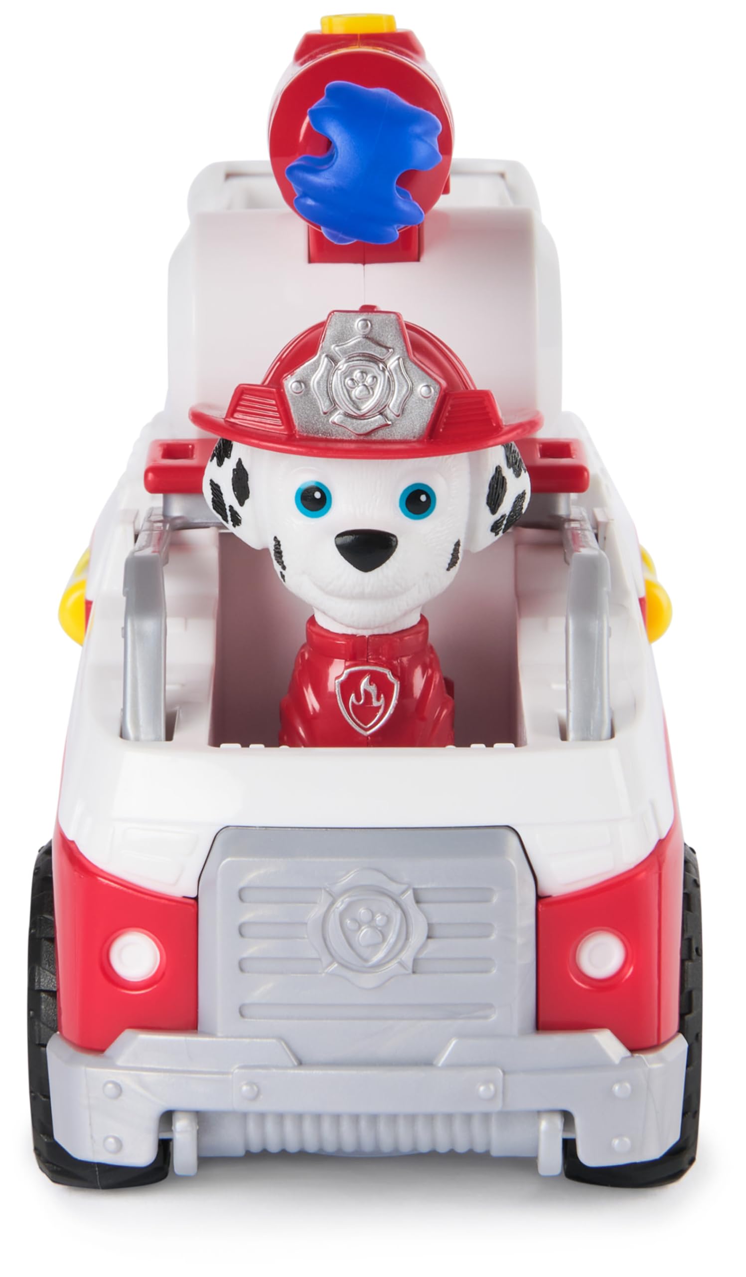Paw Patrol Marshall Rescue Fire Engine with Action Figure & Projectile Launcher - Fire Truck Toy for Kids 3+ 7
