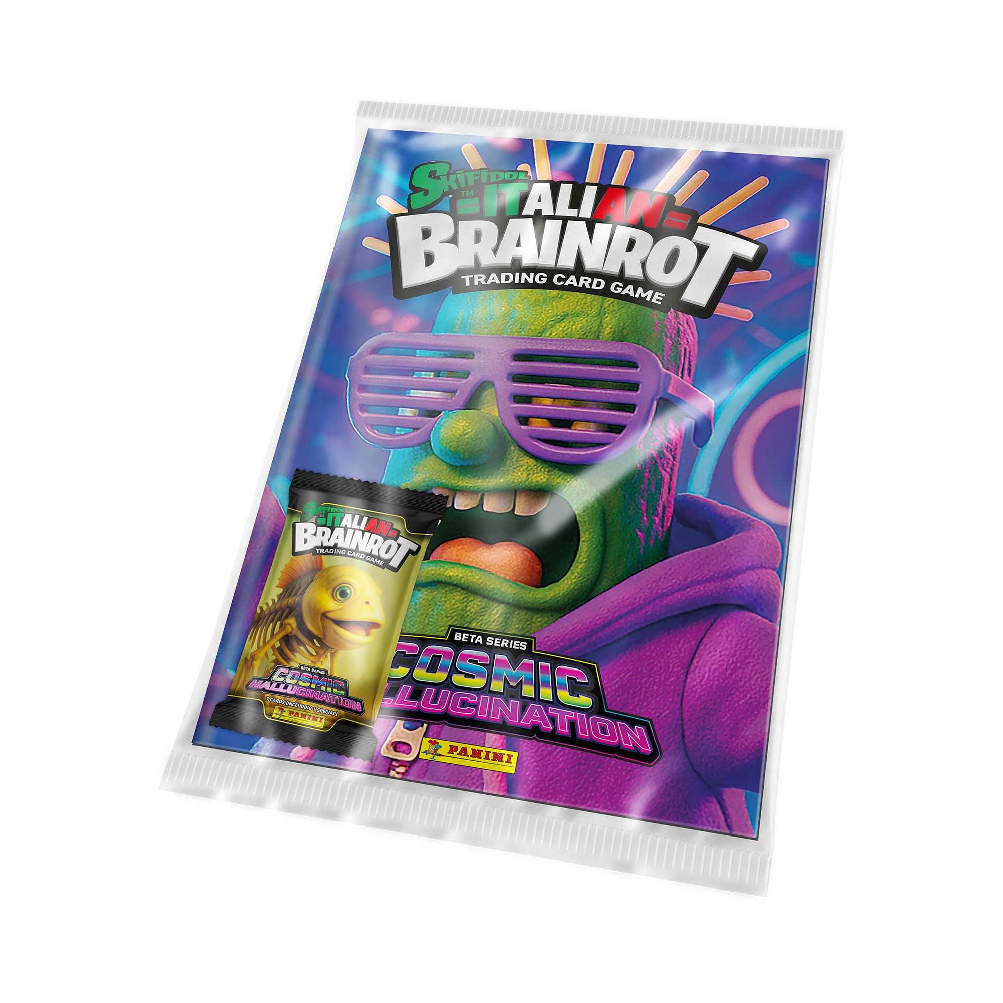 Panini Skifidol Italian Brainrot Cosmic Hallucination Trading Card Collection Starter Pack