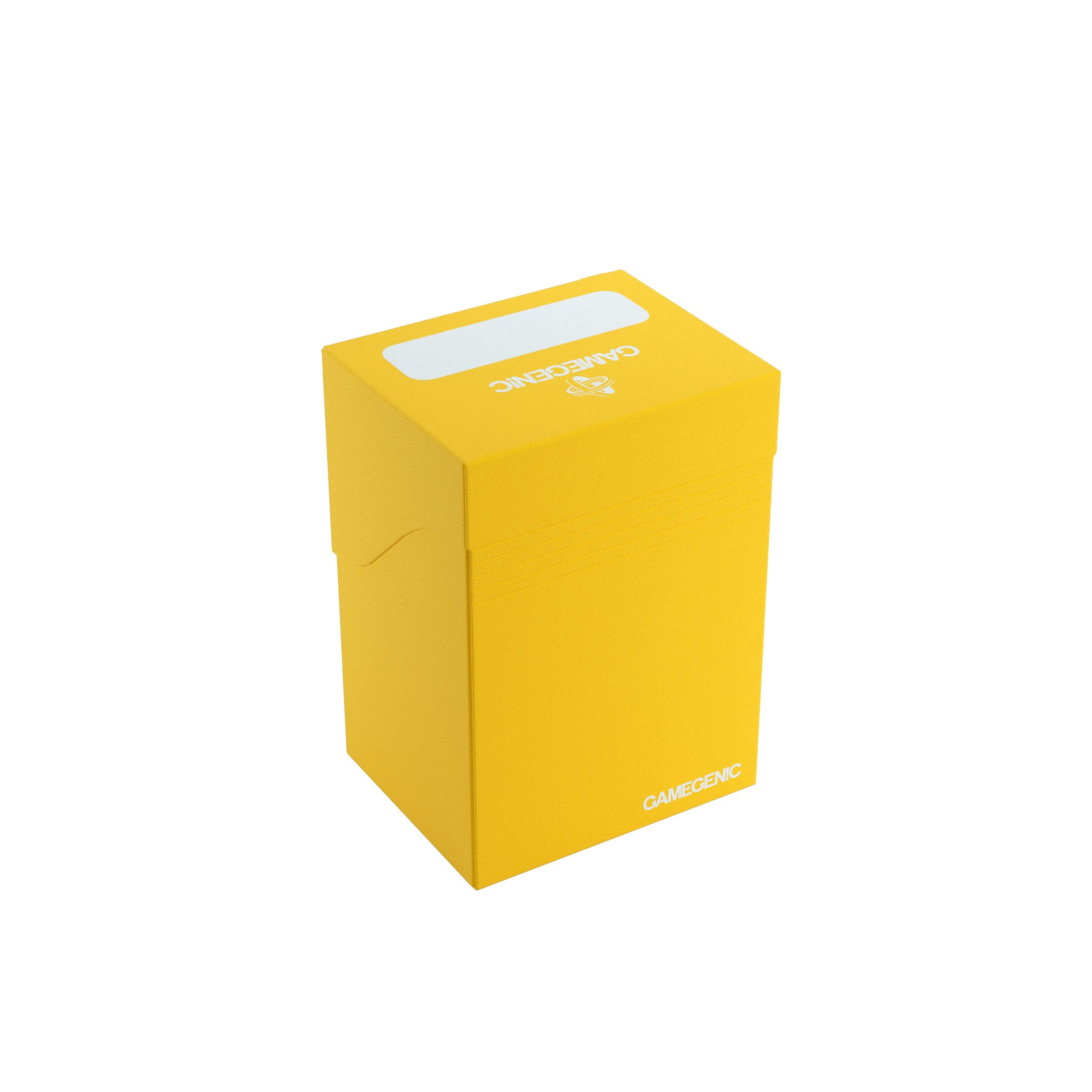 Gamegenic 80-Karten-Deckhalter – Gelbe TCG-Deckbox für Magic, Pokémon, Yu-Gi-Oh! 2