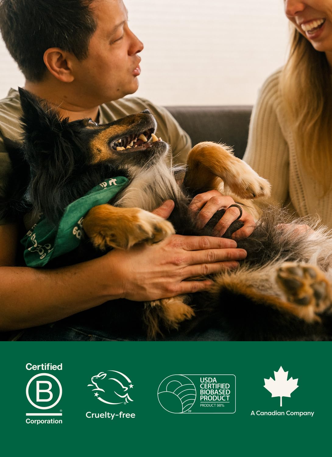Earth Rated Pet Wipes for Dogs and Cats - Hypoallergenic, 3-in-1 Cleaning, White Tea & Basil Scent, 100 Count 9