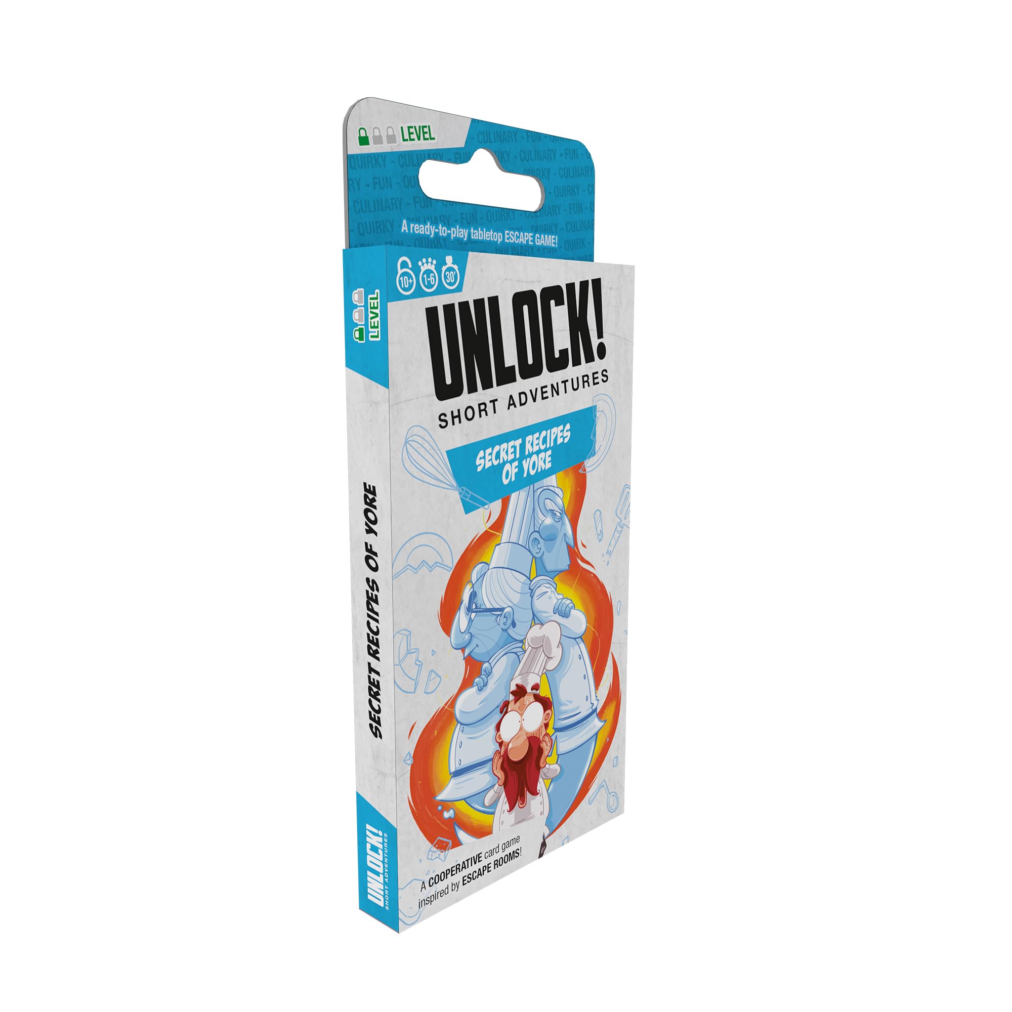 Asmodee Unlock! Short 4 - Doo-Arann's Dungeon Card Game | Ages 10+ | 1-6 Players | 30 Min